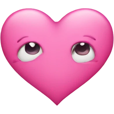 Pink heart emoji