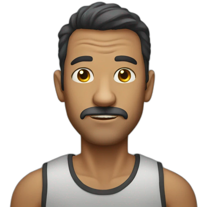 ugly man emoji