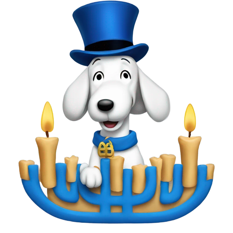 Snoopy Hanukkah  emoji