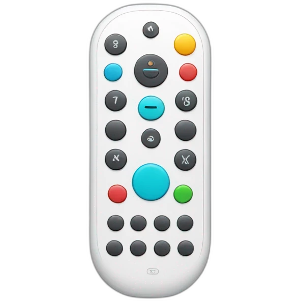 smart remote controller for TV emoji