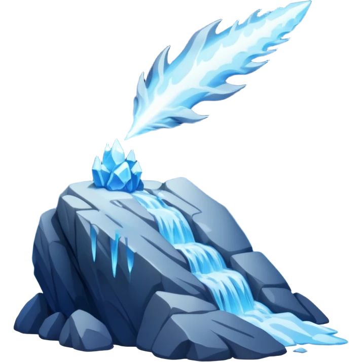 Comet – Icy rock with glowing blue-white tail emoji