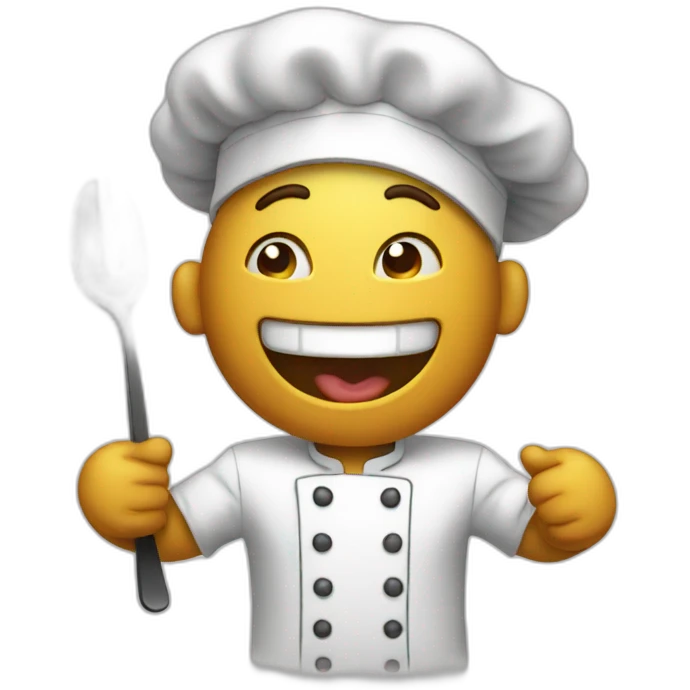 emoji excited to cook emoji