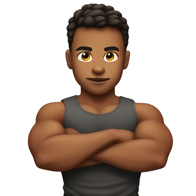 Muscle kid  emoji
