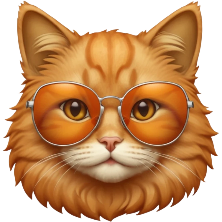 Cat wearing sunglasses emoji