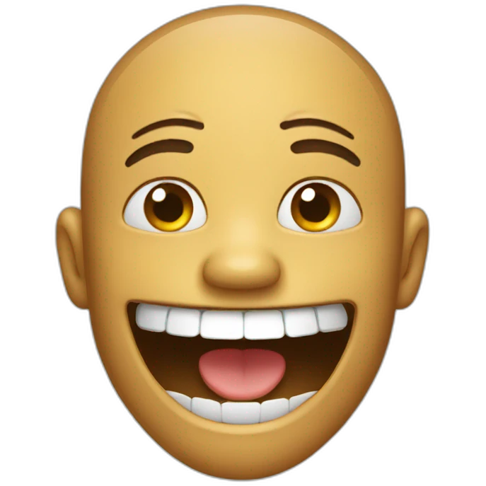 Laugh emoji