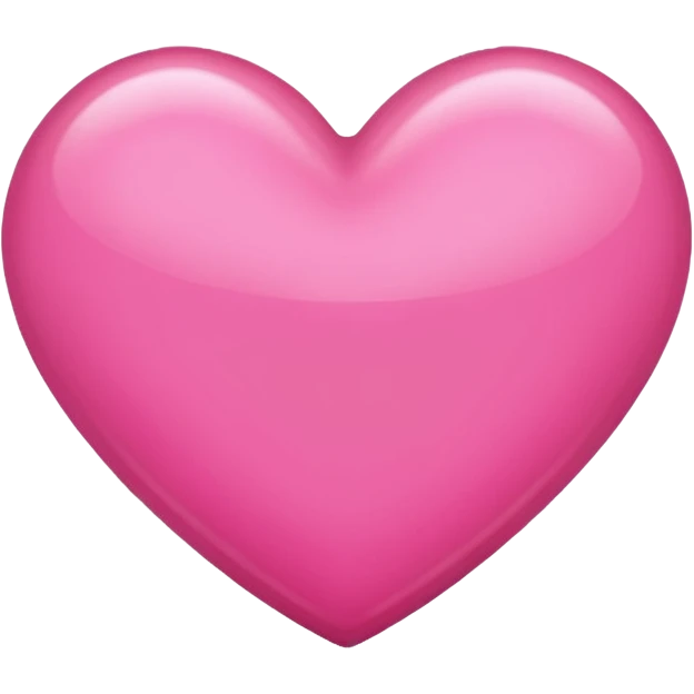 Imagine pink heart emoji