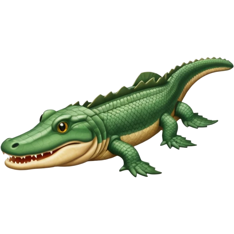 Tiktaalik Roseau-a fish that looks like a crocodile emoji