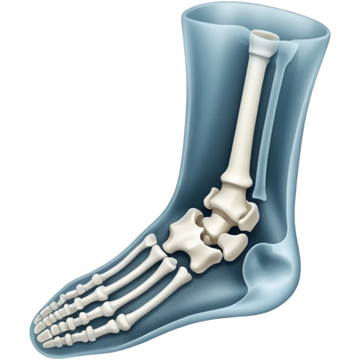 broken bone cast X ray emoji