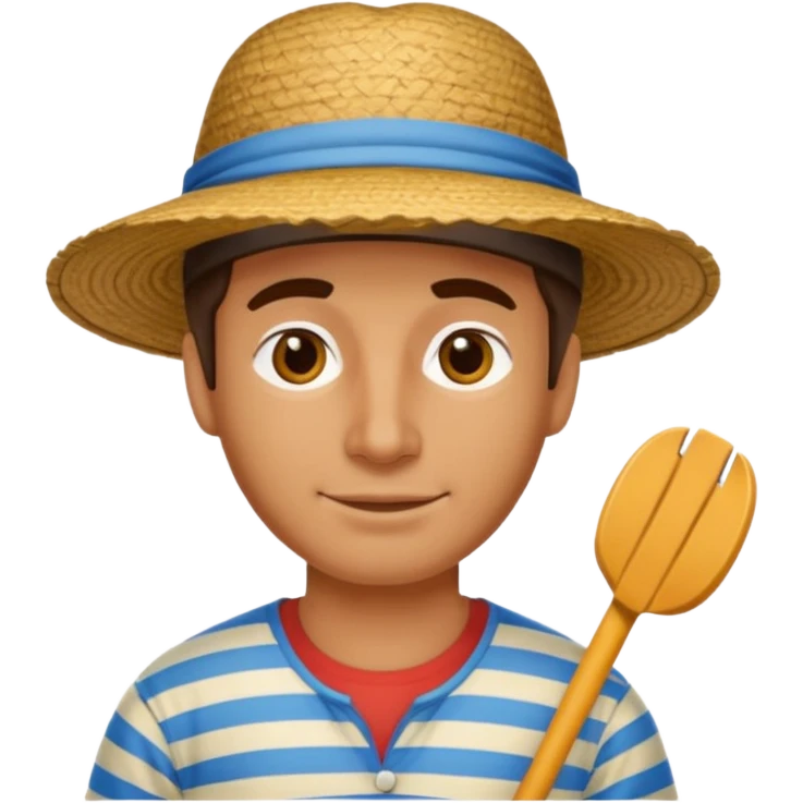 venetian gondolier emoji