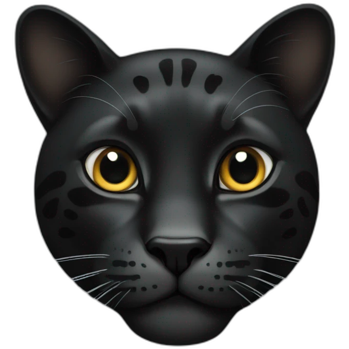 black big cat emoji