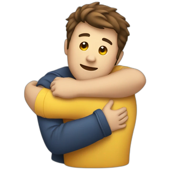 Emoji hug emoji