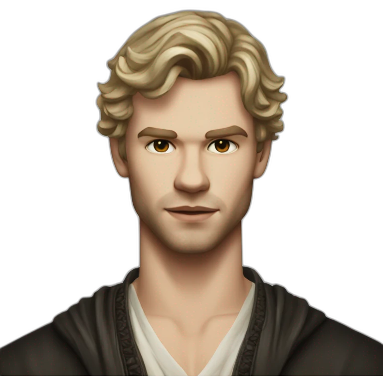 Klaus mikaelson realistic detailed emoji