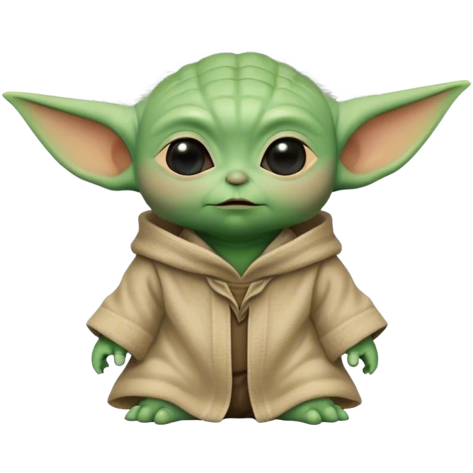 Baby yoda emoji