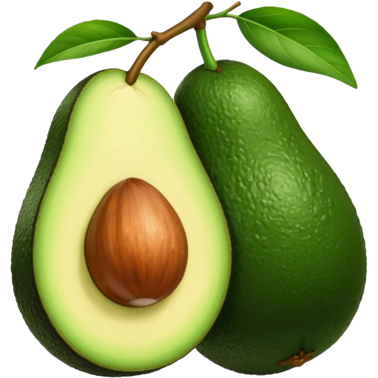 more avocados whithout seed emoji