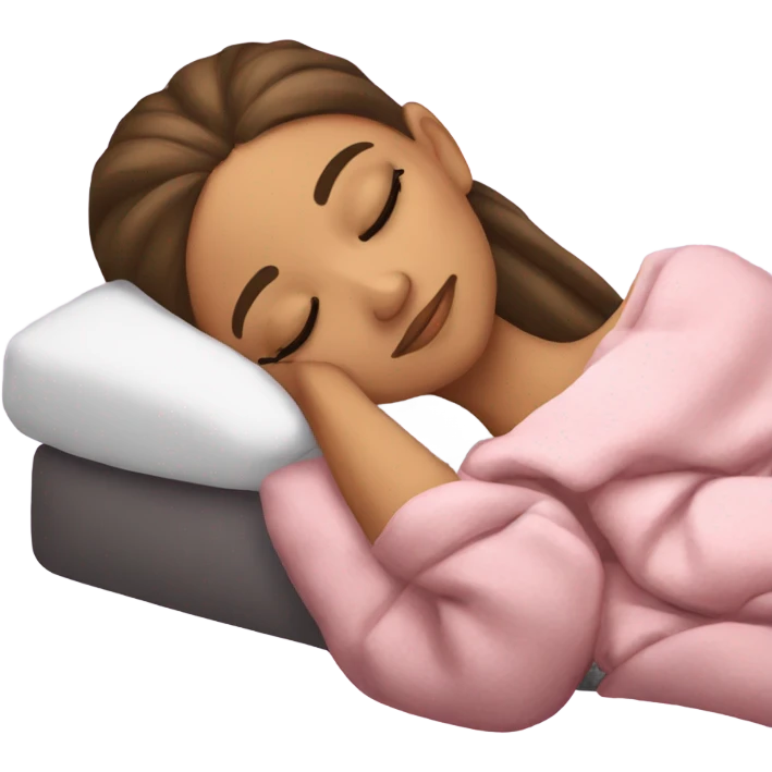Ariana Grande sleeping emoji
