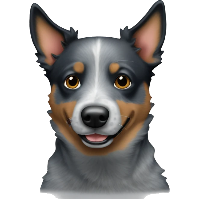 Blue heeler dog emoji