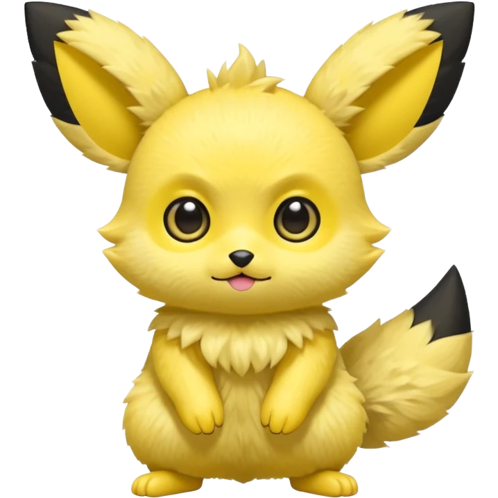 Pichu-Fakémon-hybrid-creature (full body)  emoji