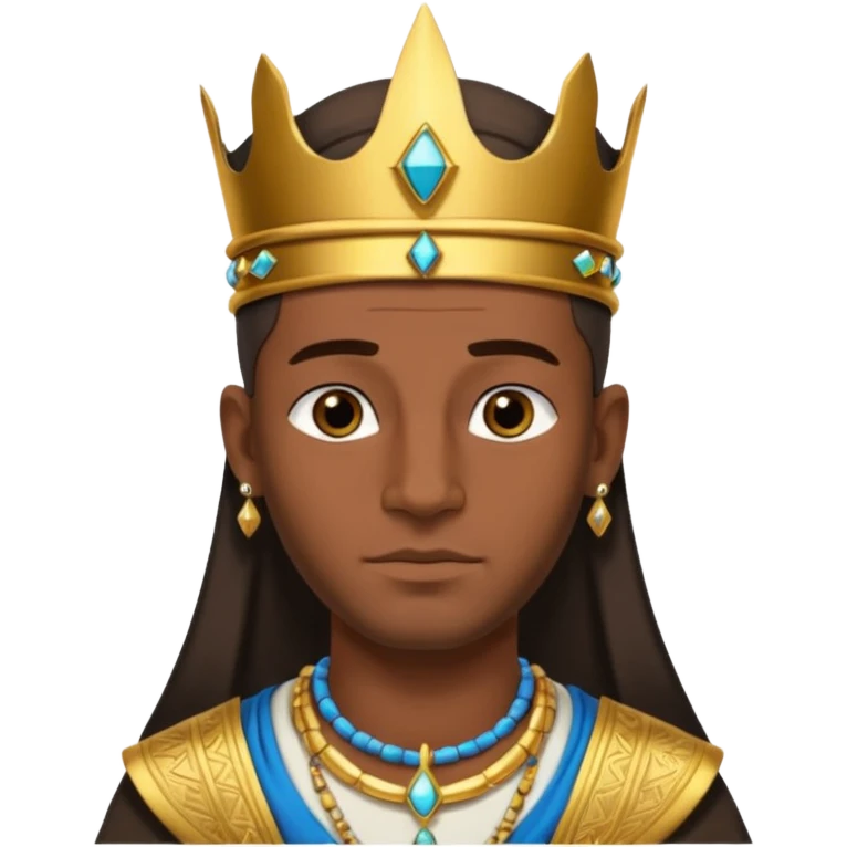 farao in egypt man without earring emoji