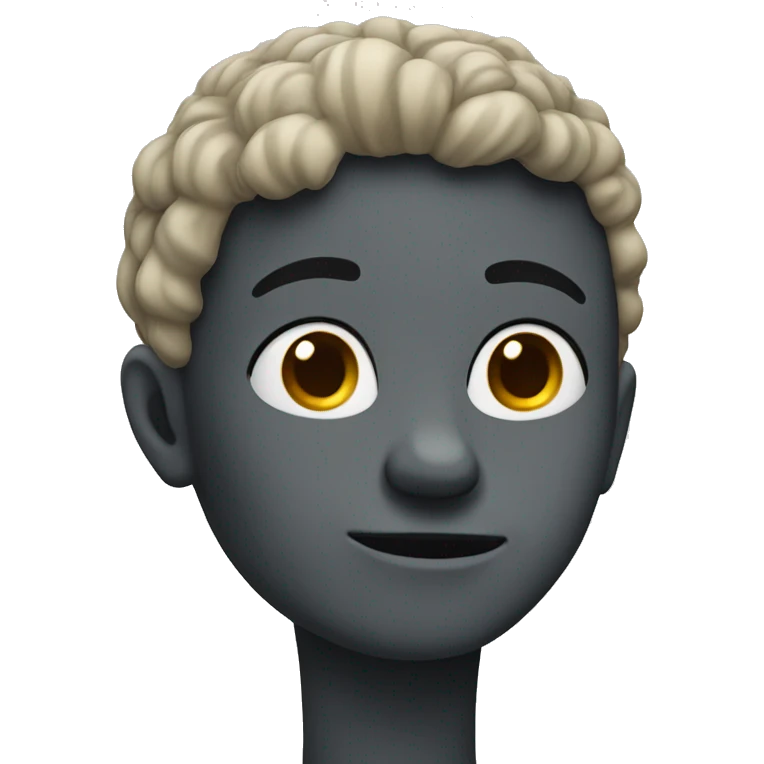 ai with hand on chin emoji
