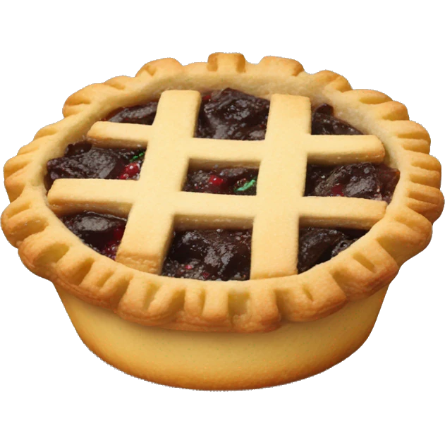 mince pie emoji