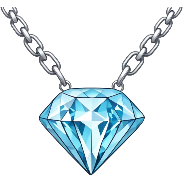 diamond chain with the name “ arii “ on it emoji