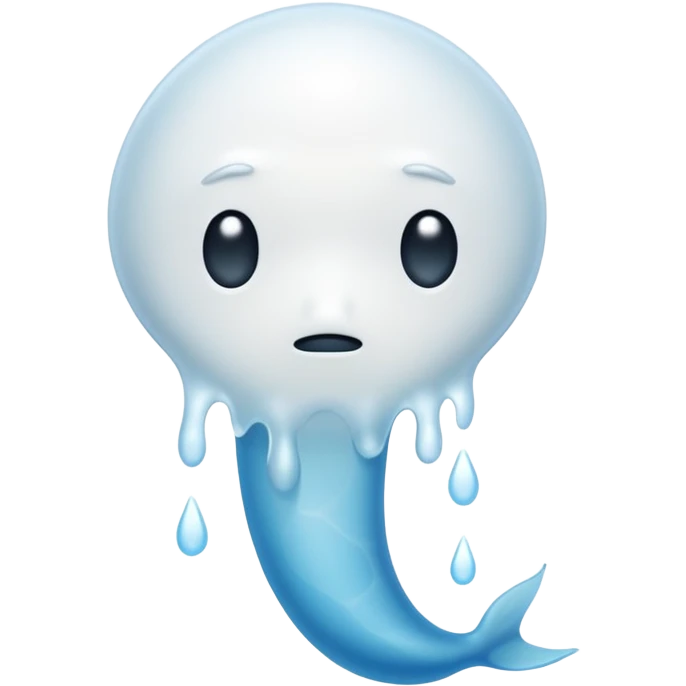 Sad Sperm emoji