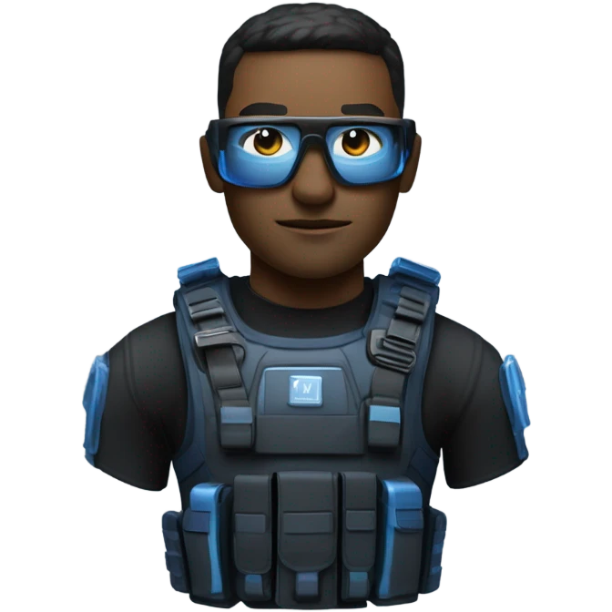 Warden from Rainbow Six Siege emoji
