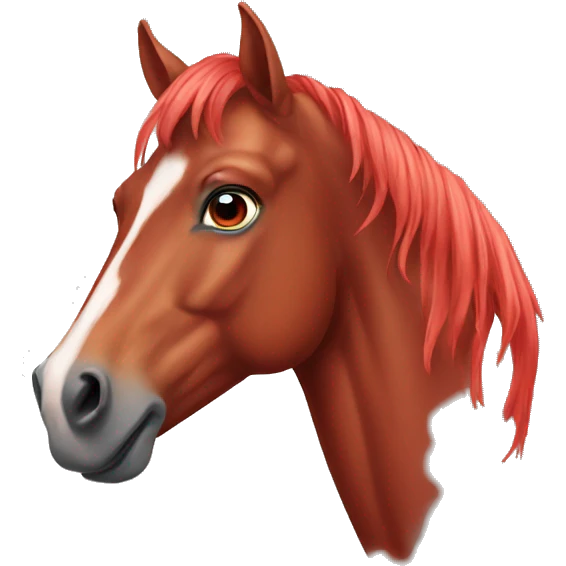 red horse  emoji
