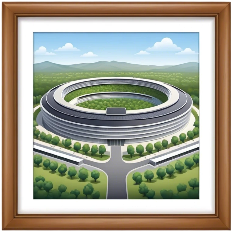 apple park, no frame emoji