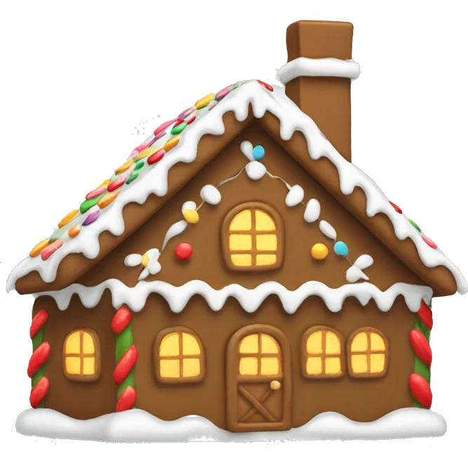 Gingerbreadhouse emoji
