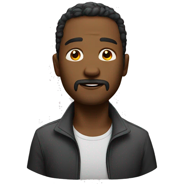 Man chill  emoji