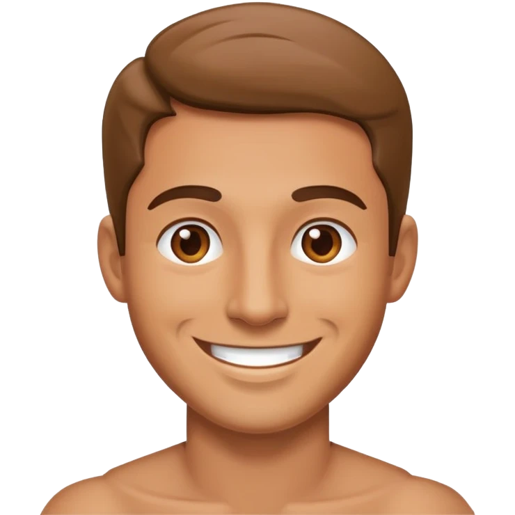 pick up guy smiling emoji