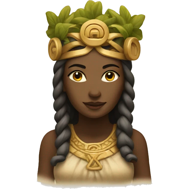 Ancient goddess symbol emoji