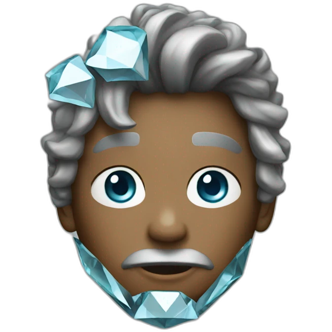 Diamond man emoji