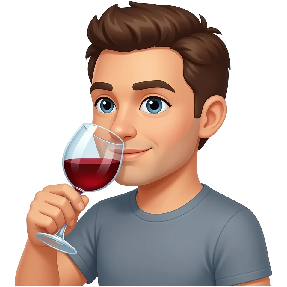 sip of wine emoji