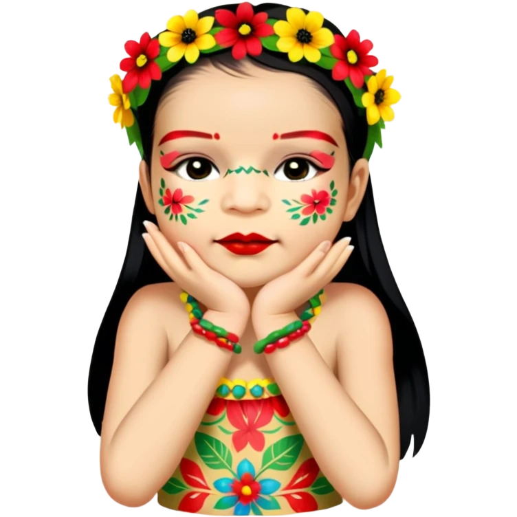 Flower-Crowned Dancer emoji