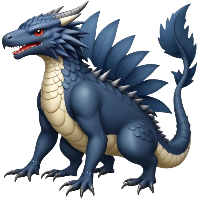 Nargacuga-hybrid full body emoji