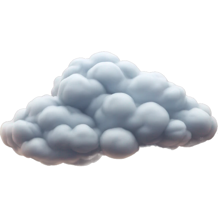 fast moving clouds while driving emoji