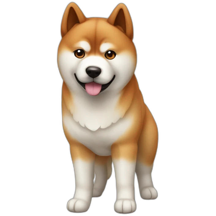 Akita Inu red emoji