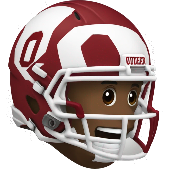 OU Sooners Football emoji
