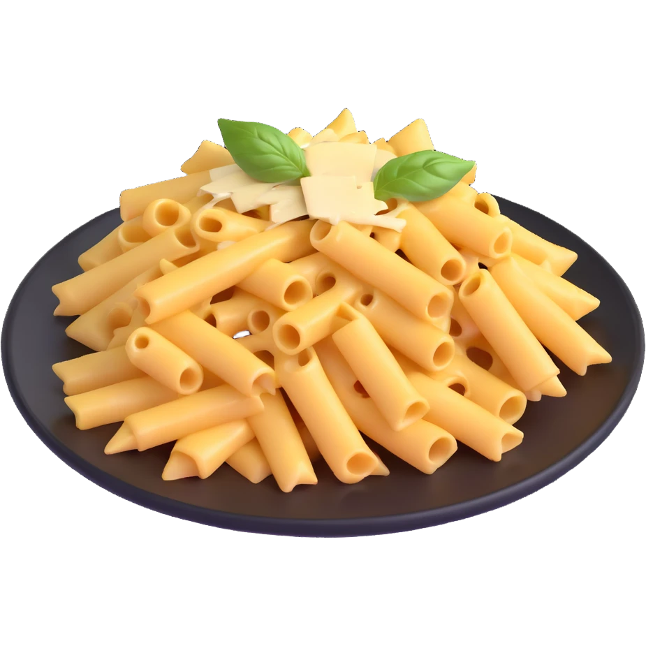 pasta with cheese and basil emoji