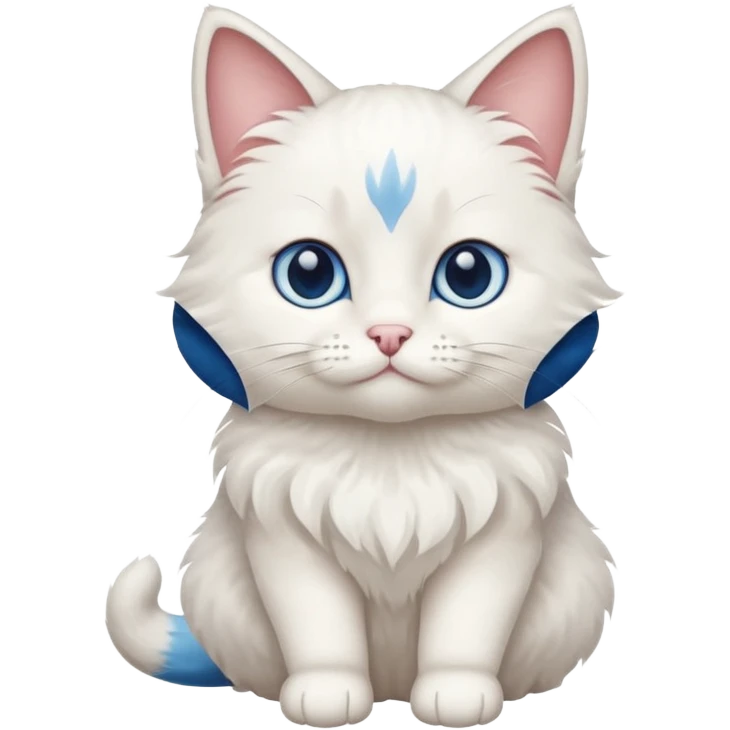 Color point cat emoji