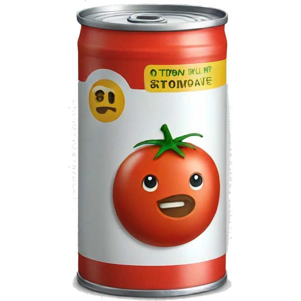 tomato in a can emoji