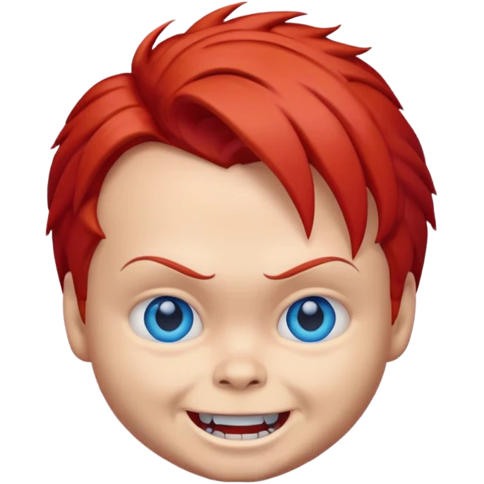 Un emojin de chuky emoji