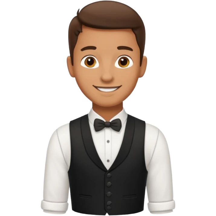waiter emoji