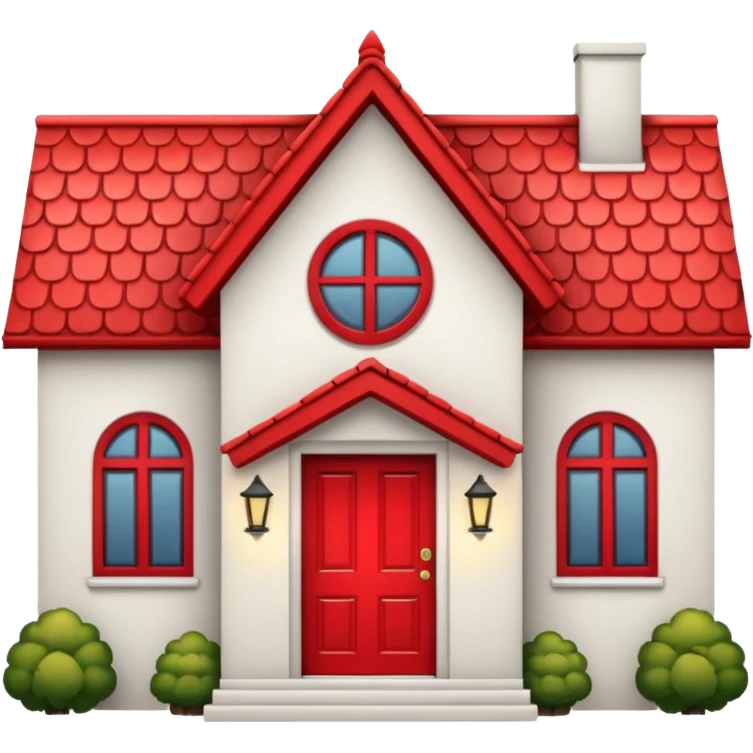 Pretty house emoji
