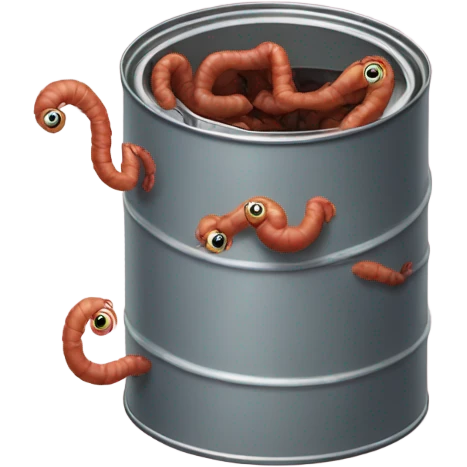 worms in a can emoji