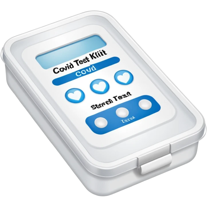 COVID test kit emoji