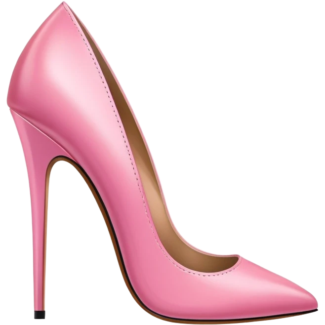 Pink heels emoji