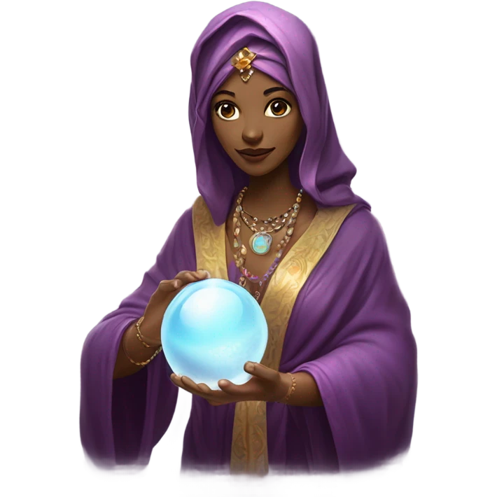 a fortune teller emoji